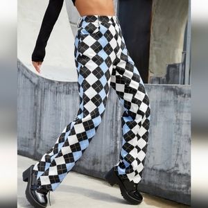 Argyle pants
